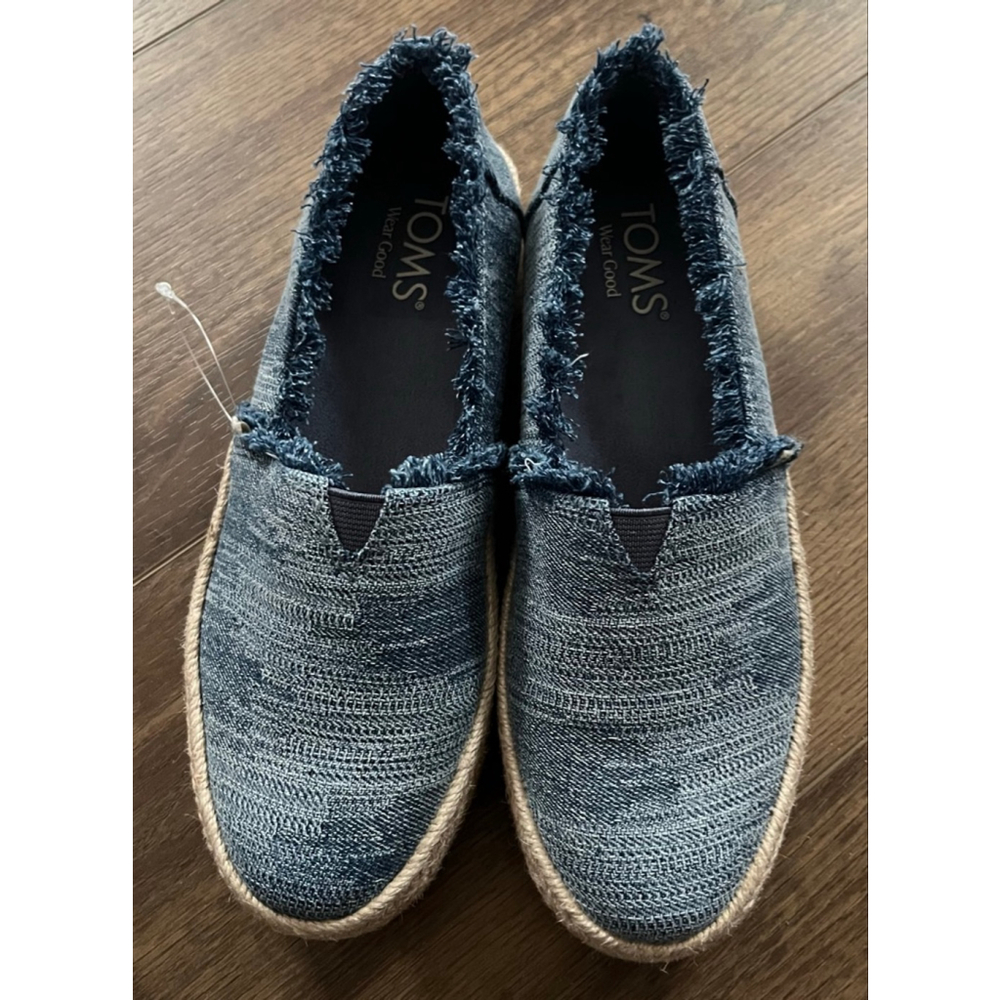 Toms NWOT Valencia platform espadrilles size 6 - Picture 3 of 11